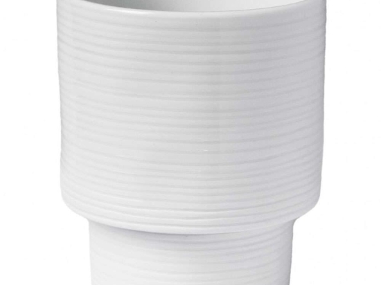 Κούπα Stripes RD0051489 7,2x8,5cm White Raeder Πορσελάνη