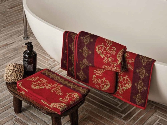 Πετσέτα Matera R1 9306763 AE Rosso Bassetti Σώματος 70x140cm 100% Βαμβάκι