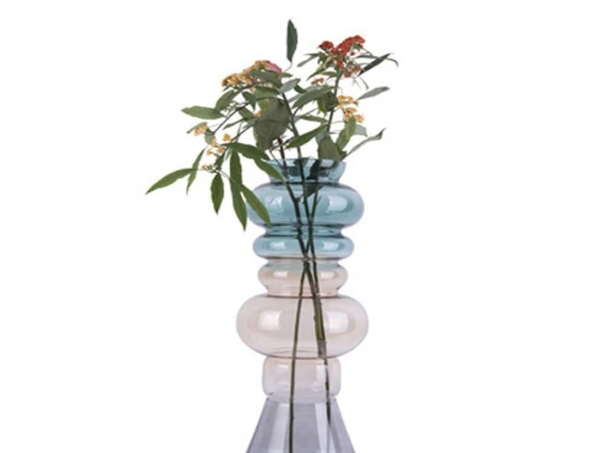 Βάζο PT3531 Morgana Large Dark Glass Multi Present Time Γυαλί