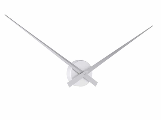 Ρολόι Τοίχου KA450055 Hands D.90cm White-Silver Karlsson Αλουμίνιο