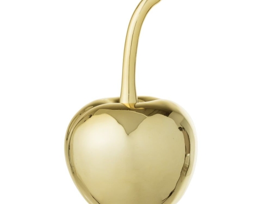 Διακοσμητικό Κεράσι 75239468 9,5xH16,5cm Gold Bloomingville Πηλός