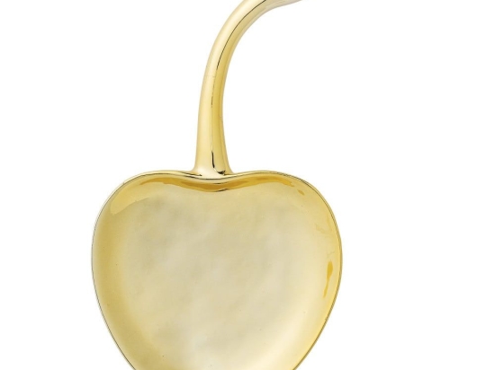 Διακοσμητικό Κεράσι - Πιατάκι 75239470 L18xW10cm Gold Bloomingville Πηλός