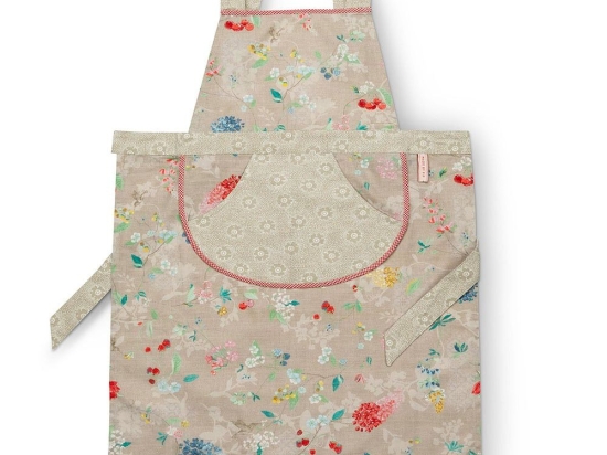 Ποδιά Κουζίνας Hummingbirds 51.030.013 Khaki Pip Studio 100% Βαμβάκι