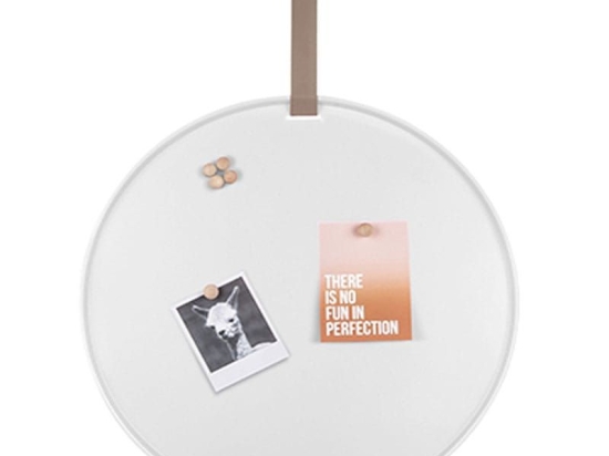 Πίνακας Σημειώσεων Perky D.50cm PT3404WH White Present Time Μέταλλο