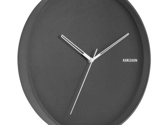 Ρολόι Τοίχου Hue KA5807BK D.40cm Black Karlsson Μέταλλο