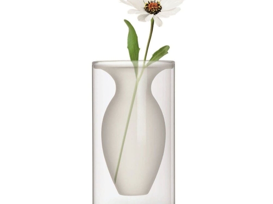 Βάζο Esmeralda 149003 24cm Clear  Philippi Γυαλί