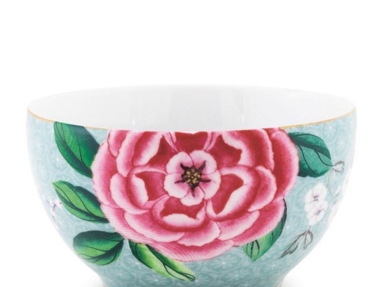 Μπωλ Πορσελάνινο 51003110 Blushing Birds 9,5cm Blue Pip Studio Πορσελάνη
