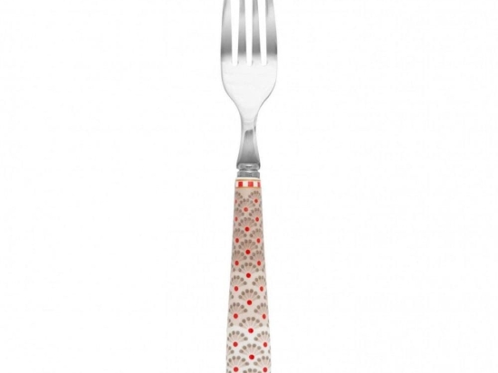 Πιρούνι Μικρό 51060008 Cake Floral Khaki Pip Studio Ατσάλι,Πορσελάνη