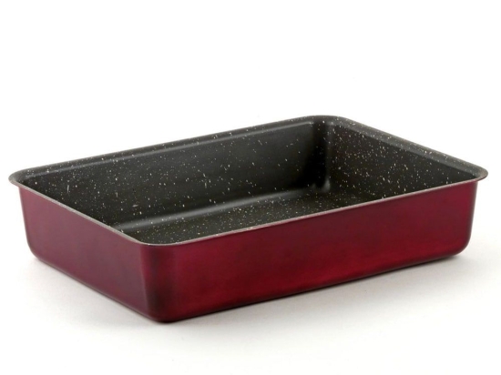 Ταψί Ορθογώνιο Electra Granite 06.87.30 Νο 30 Red Keystone Αλουμίνιο