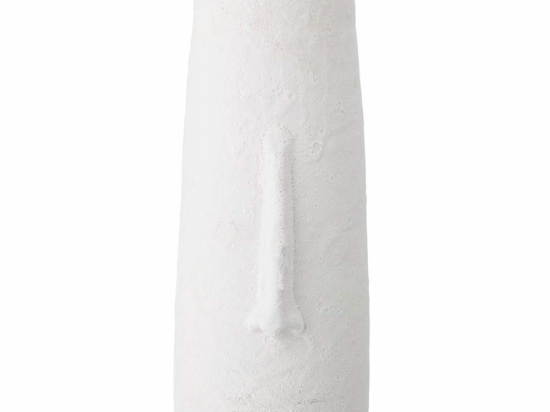 Βάζο Berican 82047461 17,5x40cm White Bloomingville Πηλός