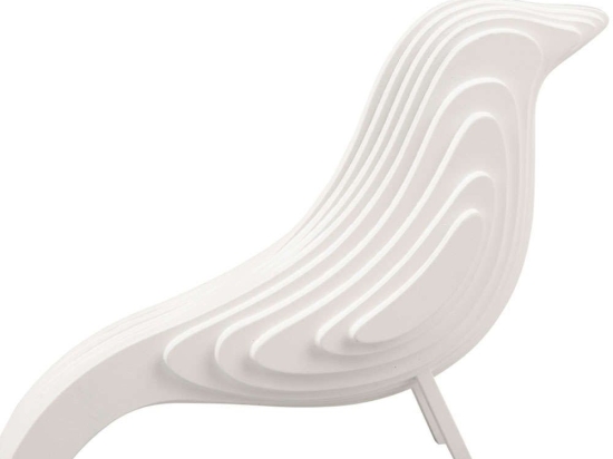 Διακοσμητικό Αγαλματίδιο Bird PT3917WH 9x16cm White Present Time Mdf