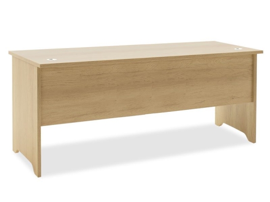 Γραφείο εργασίας επαγγελματικό Amazon pakoworld χρώμα sonoma 180x75x75εκ