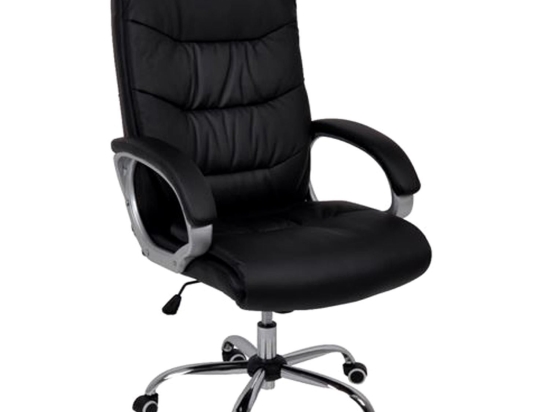 Πολυθρόνα Διευθυντή Pu BF6400 ΕΟ282,1 Μαύρο 64x72x110/118cm