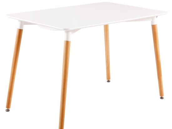 Τραπέζι Art Ε7088,1 Λευκό 120x80cm Mdf,Ξύλο