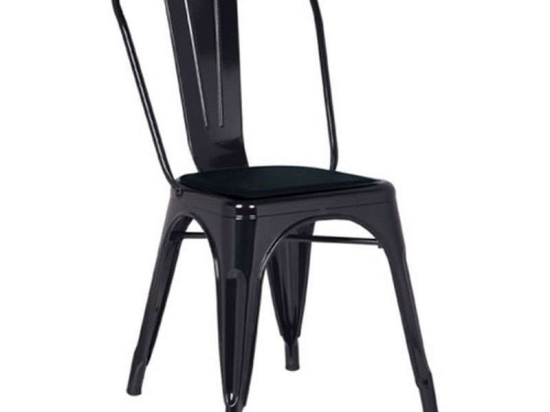 Καρέκλα Texas 24.0002.1 51,5Χ45Χ84cm Black