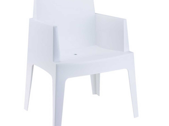 Πολυθρόνα Box White 20-0106 65Χ58Χ80cm Siesta
