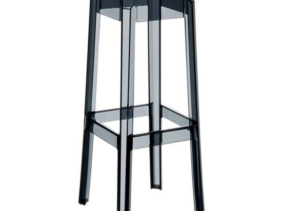 Σκαμπό Μπαρ Fox Stool 75 Black 32-0100 36X36X75cm Siesta Πολυπροπυλένιο