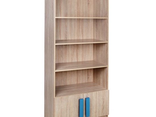 Βιβλιοθήκη Playroom Hm332+Hm336.01 80X35X180 cm Μελαμίνη