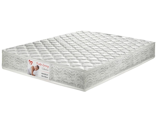 Στρώμα Pocket Spring Hm309.02 190x110x20 cm Ημίδιπλο