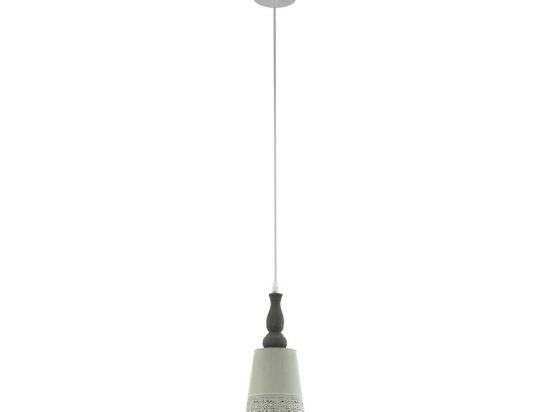 Φωτιστικό Οροφής Κρεμαστό Talbot 2 33038 Taupe Eglo Μέταλλο,Ξύλο