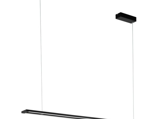 Φωτιστικό Οροφής Ράγα Led Amontillado 98492 White-Black Eglo Μέταλλο,Πλαστικό