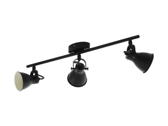 Φωτιστικό Οροφής Spot Seras 2 98399 Black Eglo Μέταλλο