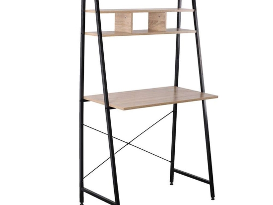 Γραφείο Eiffel Sonoma-Black 84x46x142cm 28-0124