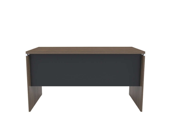 Γραφείο Place Καρυδί-Black 140x70x75cm 24-0487
