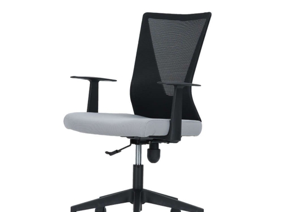Καρέκλα Γραφείου Vita Black Grey 61x60x92/104cm 25-0437