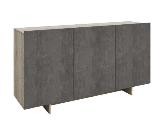 Μπουφές Intro Sonoma Dark 150x40x79,5cm 05-0264 Μελαμίνη