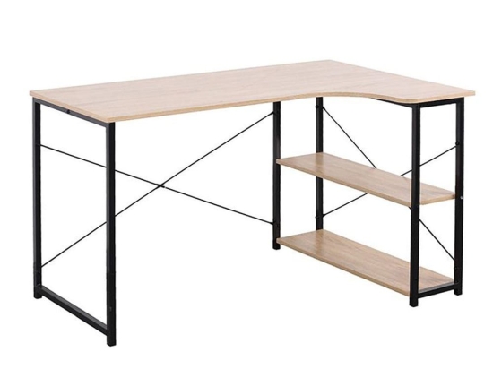 Γραφείο Course 28-0245 120x73xH75cm Sonoma - Black
