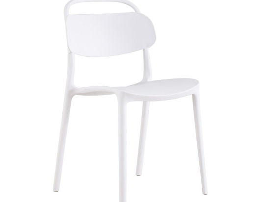 Καρέκλα Piazza 27-0107 (Σετ 4τμχ) 41x38xH84cm White