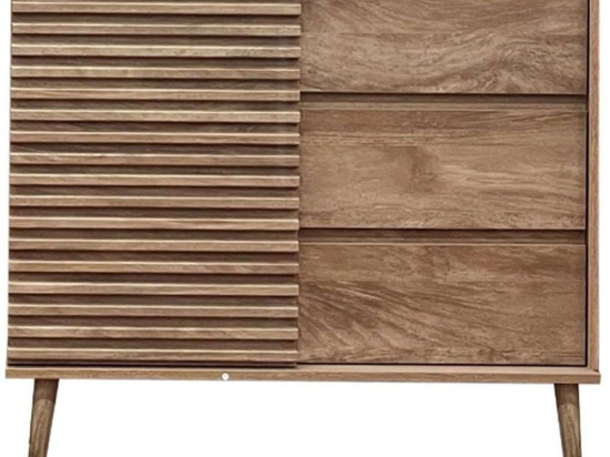 Κομότα Kiros 09-1681 80x39x80cm Natural
