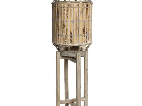 Φωτιστικό Δαπέδου KIK219 Espiel Bamboo