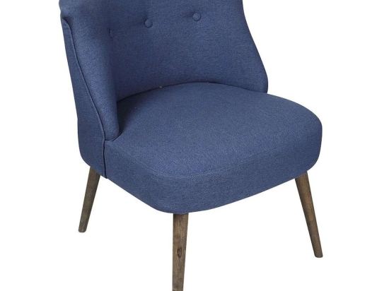 Πολυθρόνα ARM216 Blue 63x66x71cm Espiel Ύφασμα