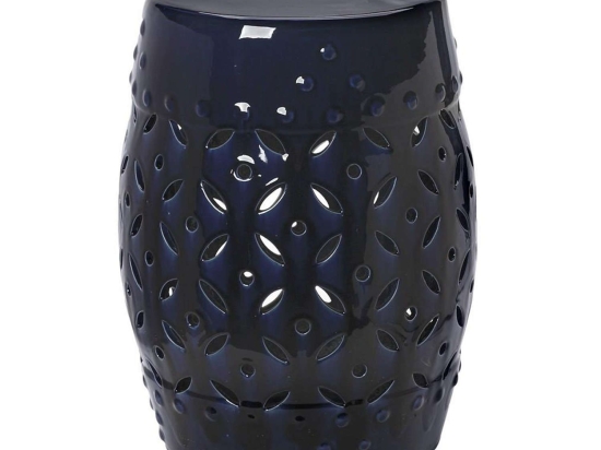 Σκαμπό TOL103 Blue 34x34x46cm Espiel Πορσελάνη