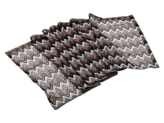 Runner HEM113 White-Brown Espiel 40 Χ 180 40x180cm Μαλλί-Πολυέστερ