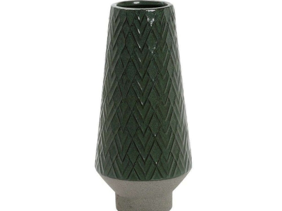 Διακοσμητικό Βάζο SIG105 Πράσινο 28,5x13x13cm Espiel Κεραμικό