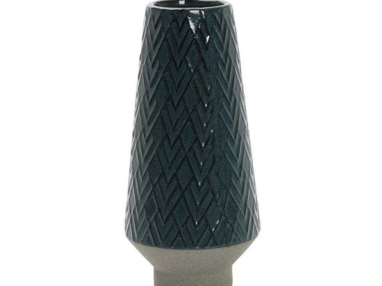 Διακοσμητικό Βάζο SIG110 Μπλε 33,5x15x15cm Espiel Κεραμικό