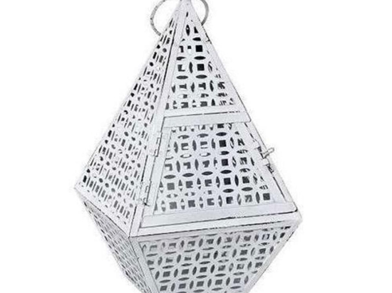 Φανάρι ISK305 Λευκό 33x17,5x17,5cm Espiel Μέταλλο