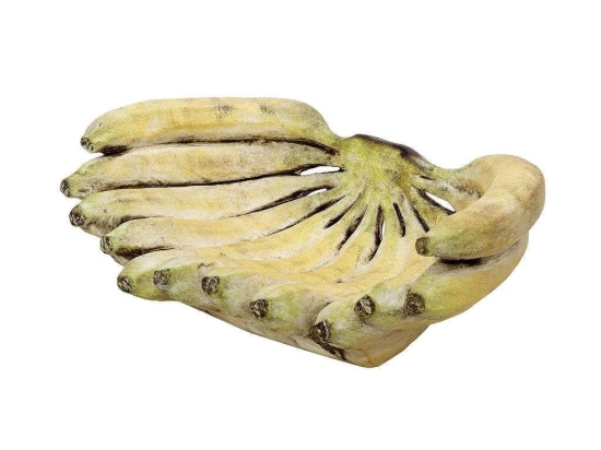 Διακοσμητικό Μπολ Μπανάνα JOE118 Κίτρινο 12X32X22Cm Espiel Κεραμικό