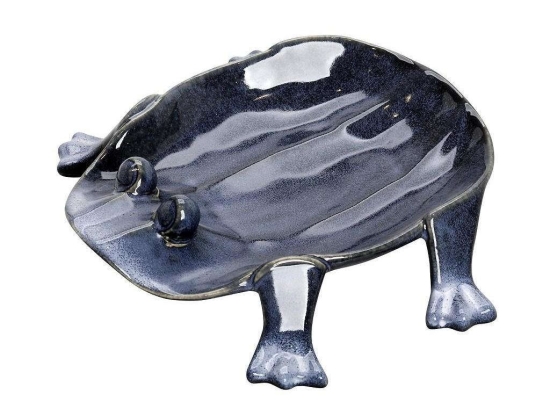 Διακοσμητικό Πιάτο Βάτραχος VAT129 Μπλε 6X27,7X26,6Cm Espiel Κεραμικό