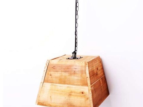 Φωτιστικό Οροφής AST821 23,5x23,5x31,5 Wood Espiel Ξύλο