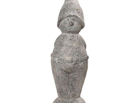 Διακοσμητική Φιγούρα Παιδί 81,5cm Grey KUN251 Espiel Κεραμικό