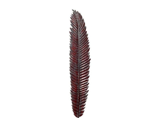 Διακοσμητικό Φύλλο 135cm Red JAN317 Espiel Μέταλλο