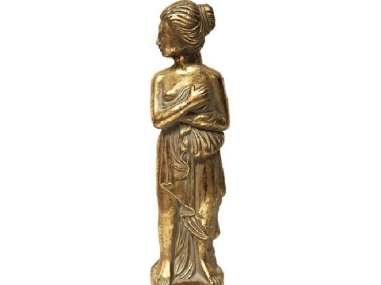 Διακοσμητική Φιγούρα Γυναίκα 50,5cm Gold ERT209K2 Espiel Κεραμικό