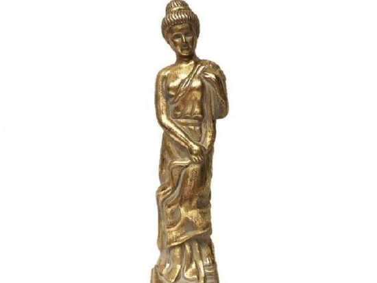 Διακοσμητική Φιγούρα Γυναίκα 50,5cm Gold ERT211K2 Espiel Κεραμικό