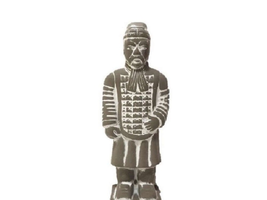 Διακοσμητική Φιγούρα Πολεμιστής 40cm Terracotta ERT212K2 Espiel Κεραμικό