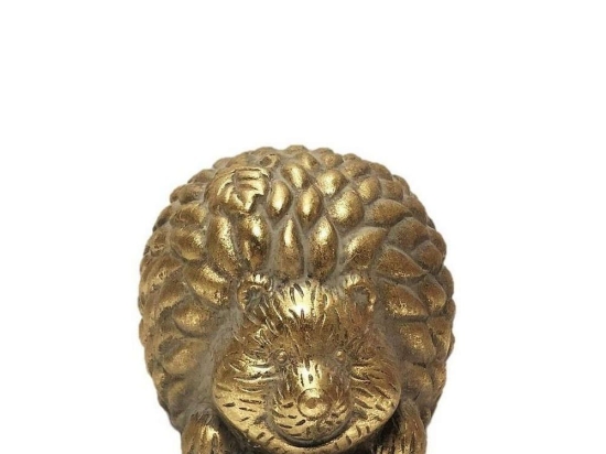 Διακοσμητική Φιγούρα Σκαντζόχοιρος 14cm Gold ERT244K2 Espiel Κεραμικό