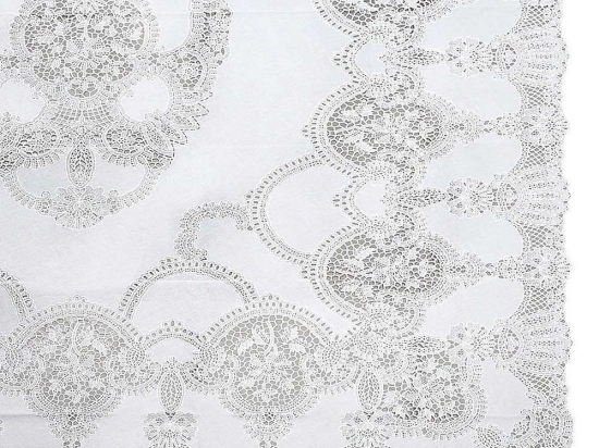 Τραπεζομάντηλο Vinyl PEZ111 White Espiel 135X180cm Πολυέστερ